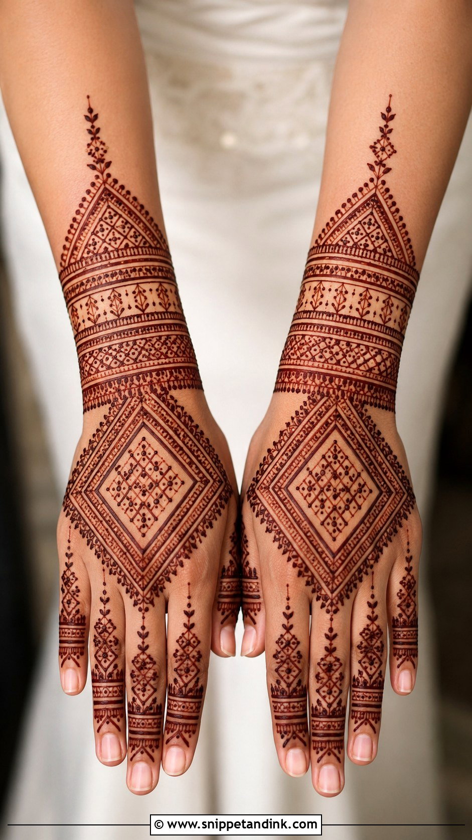 Moroccan Wedding Mehndi Design - Snippet and Ink - 35 Wedding Mehndi Designs