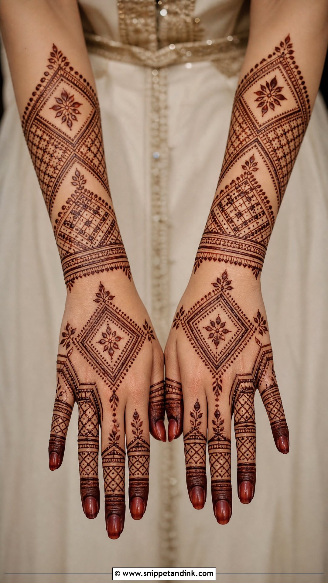 Moroccan Wedding Mehndi Design - Snippet and Ink - 20 Wedding Mehndi Design Ideas
