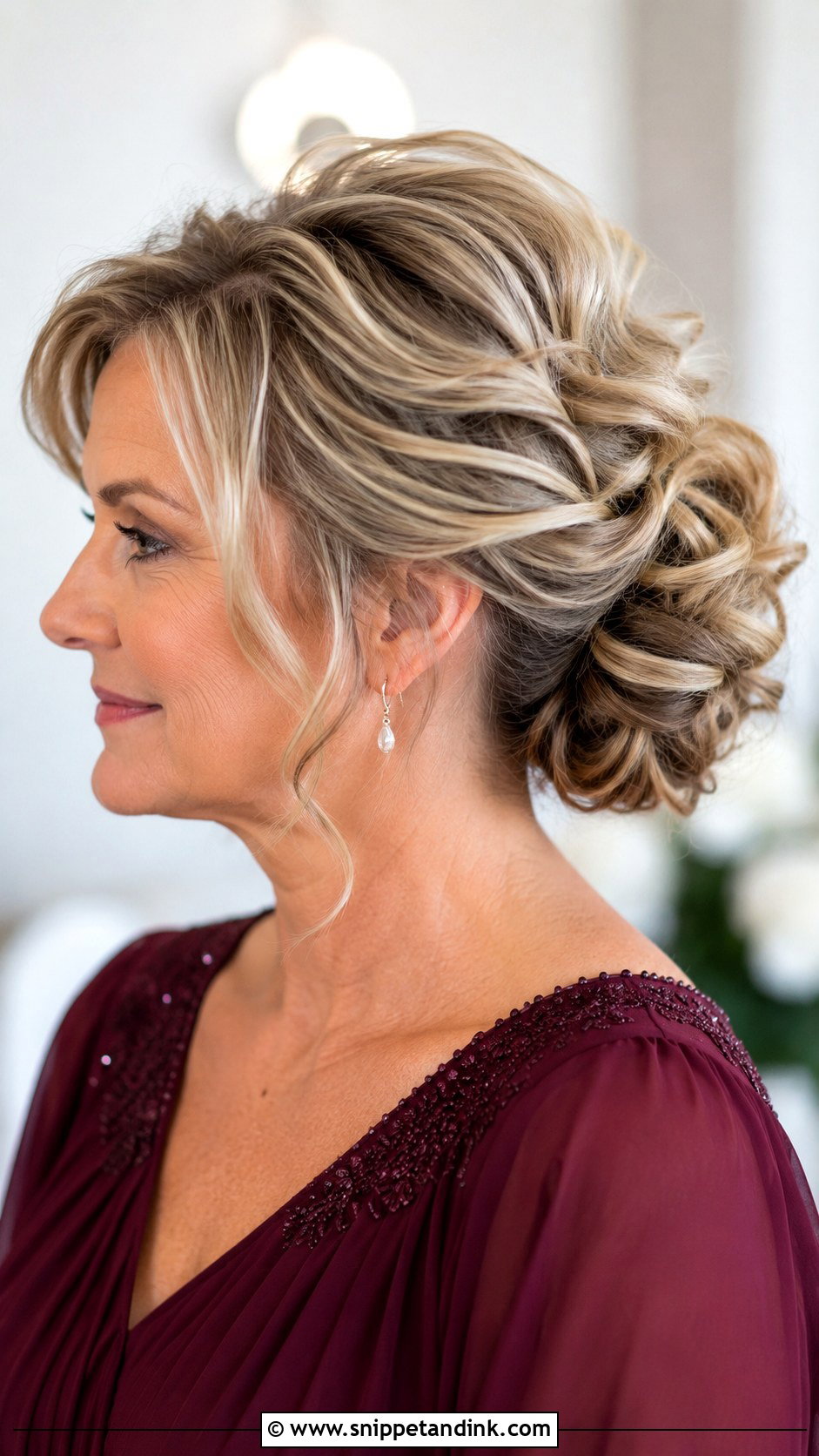 Mother Of Bride Loose Bun - Snippet and Ink - 15 Mother of Bride Hairstyles Medium Length Over 50