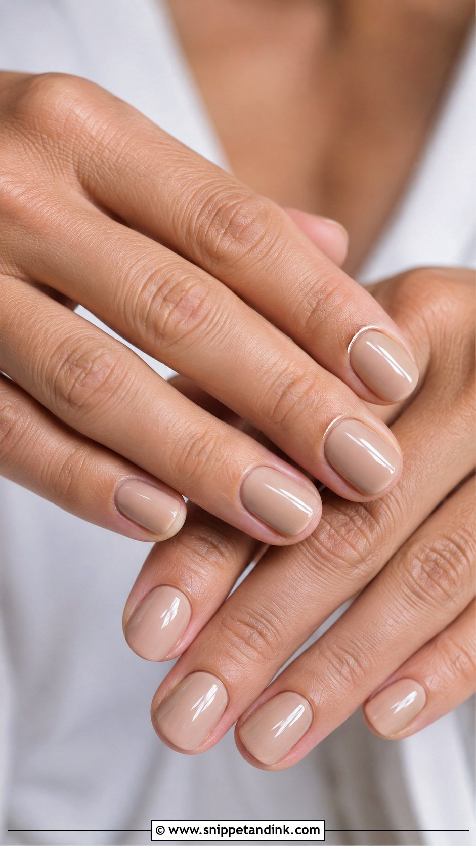 Mother Of Bride Short Neutral Nails - Snippet and Ink - 20 Wedding Nails Mother of Bride