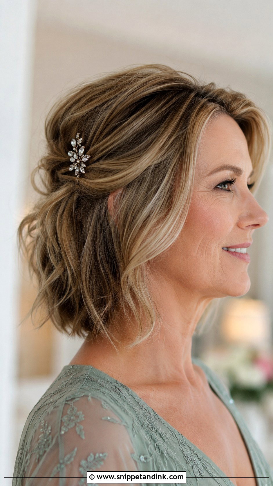 Mother Of Bride Textured Bob - Snippet and Ink - 15 Mother of Bride Hairstyles Medium Length Over 50