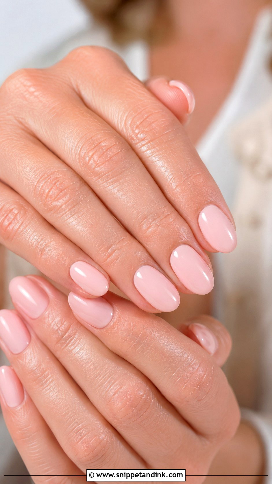 Mother Of Bride White Chrome Nails - Snippet and Ink - 20 Wedding Nails Mother of Bride