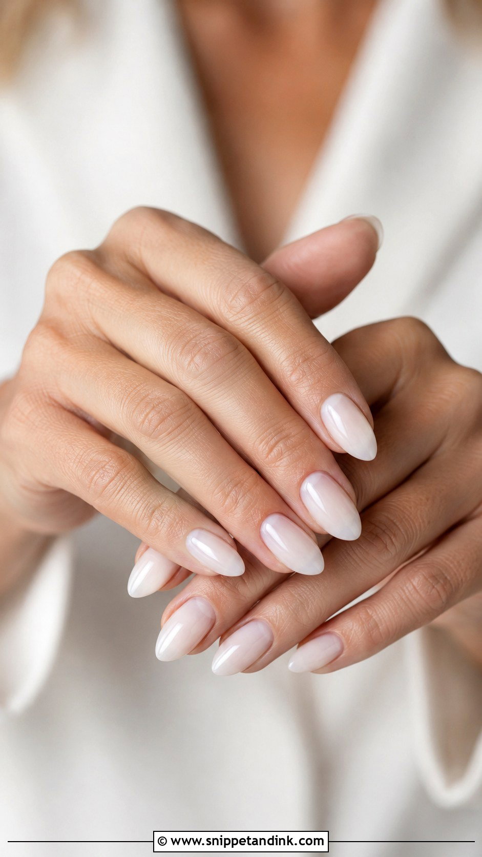 Mother Of Groom Champagne Shimmer Nails - Snippet and Ink - 20 Wedding Nails for Mother of Groom