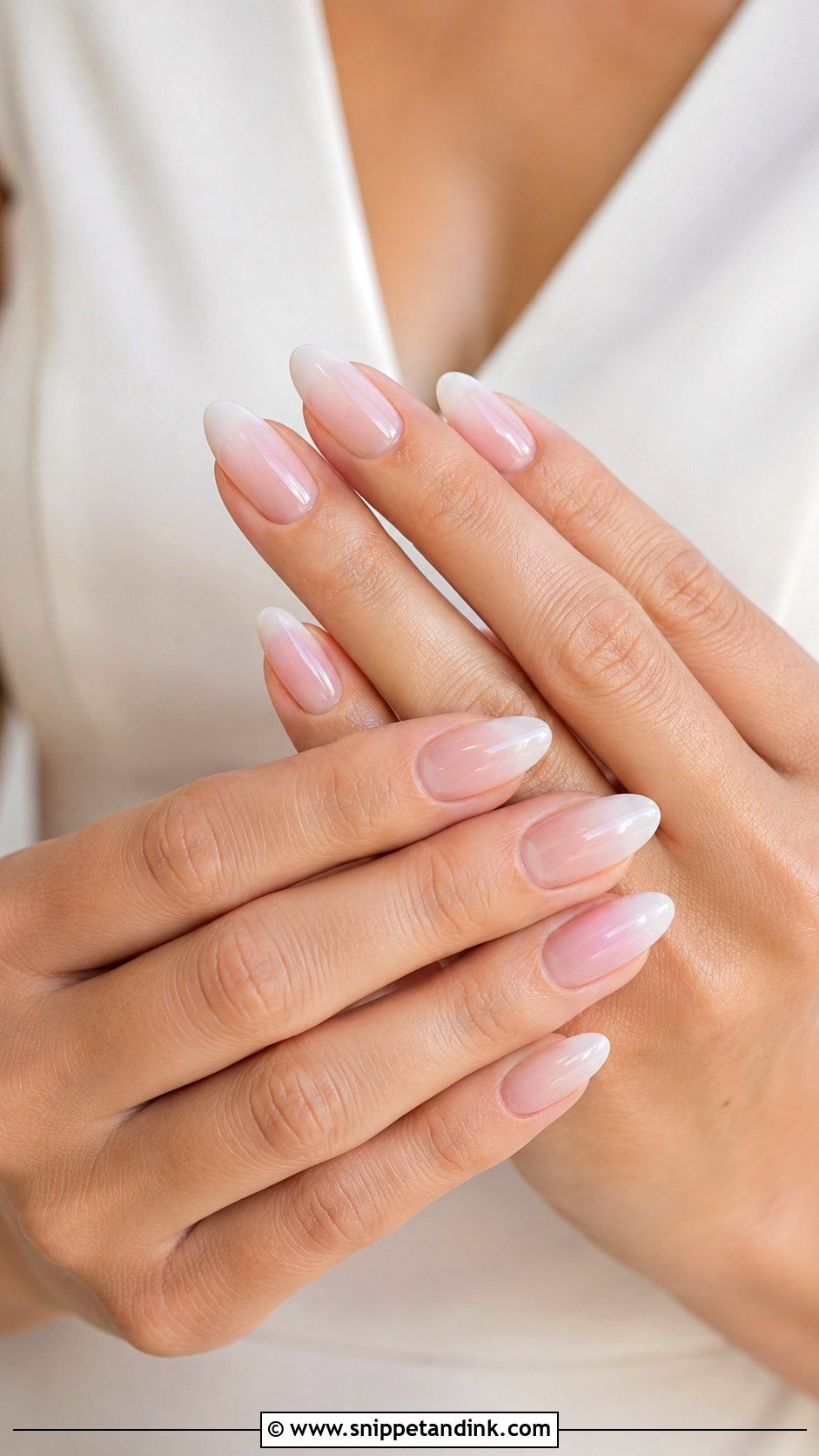 Mother Of Groom French Ombre Nails - Snippet and Ink - 20 Wedding Nails for Mother of Groom
