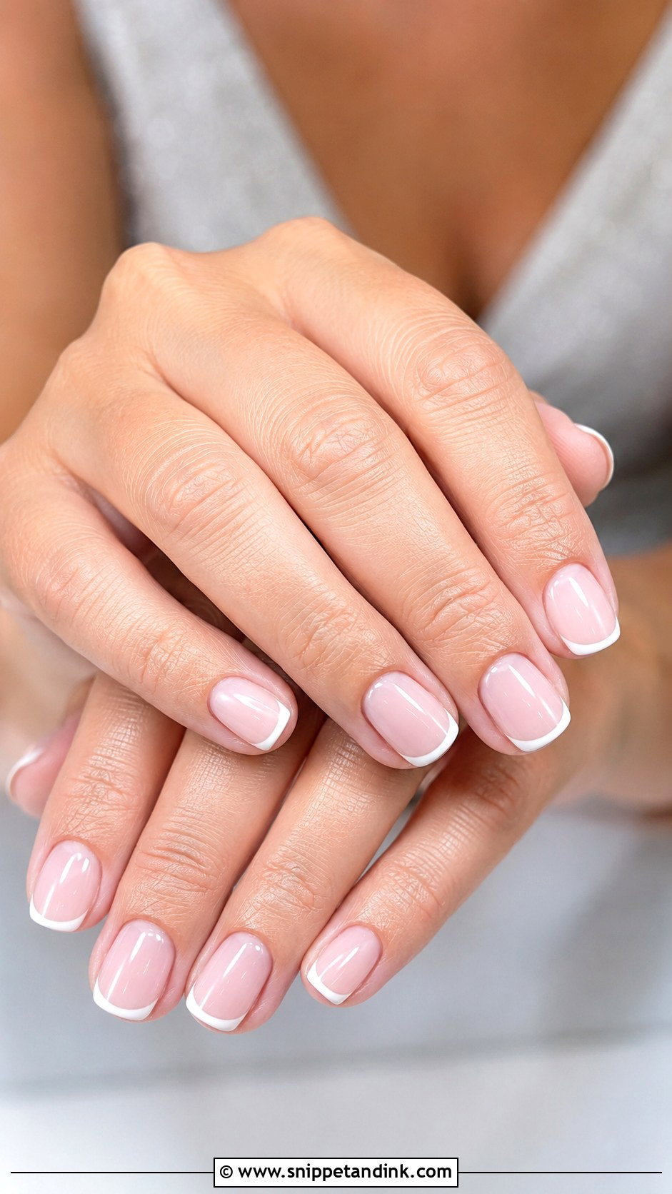 Mother Of Groom French Tip Nails - Snippet and Ink - 20 Mother of Groom Nails