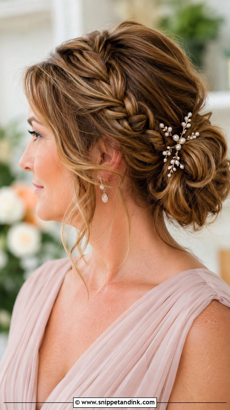 Mother Of The Bride Braided Updo - Snippet and Ink - 15 Hairstyles for Mother of Bride