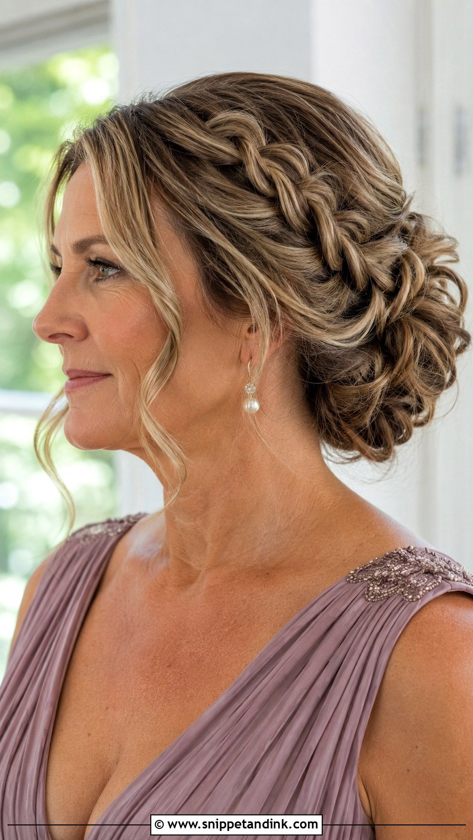 Mother Of The Bride Braided Updo - Snippet and Ink - 15 Hairstyles for Mom of the Bride