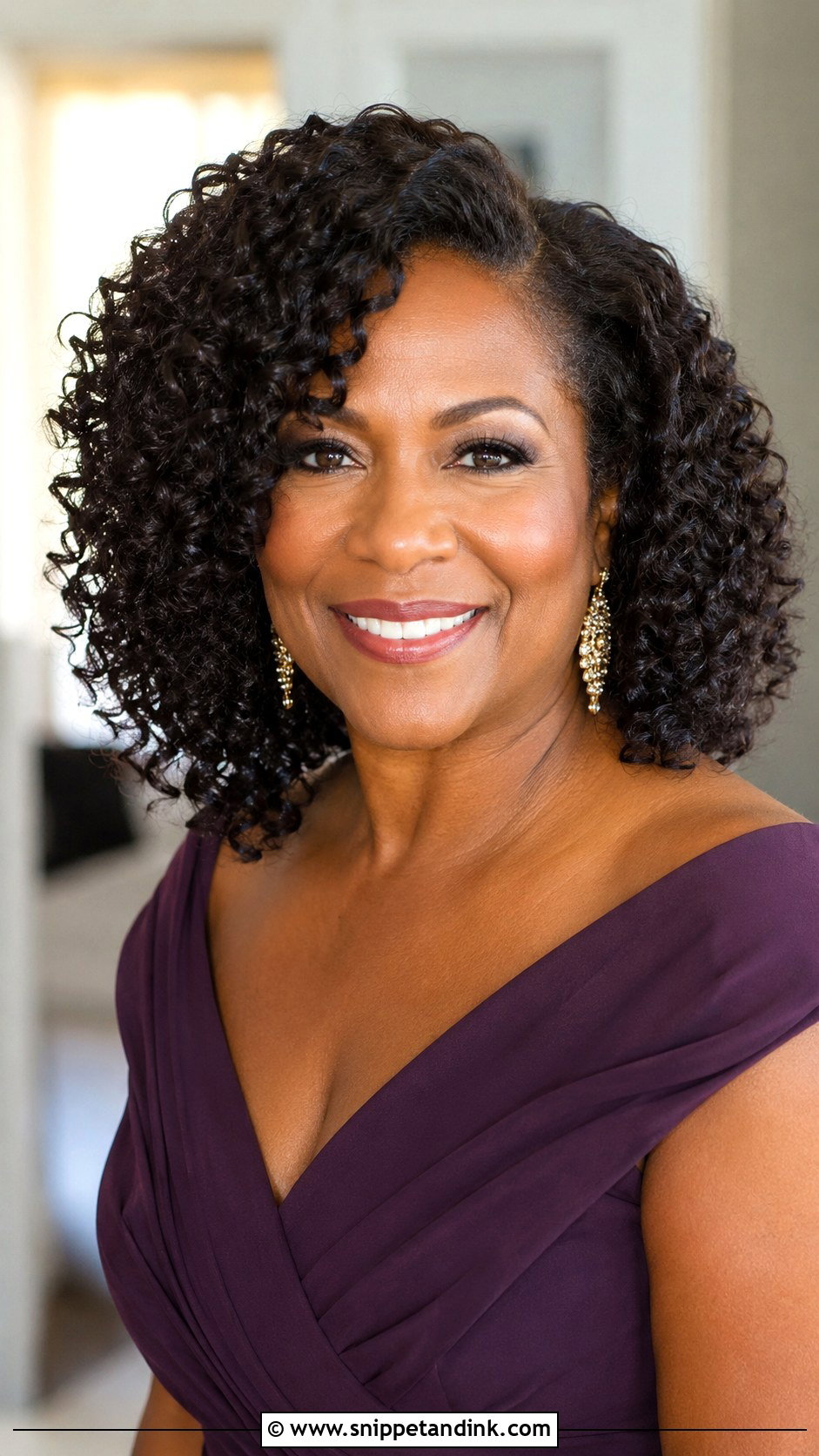 Mother Of The Bride Curly Hair Down - Snippet and Ink - 15 Mother of Bride Hairstyles Down