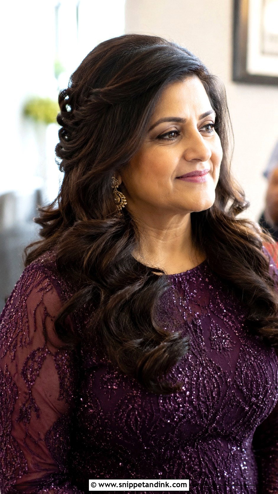 Mother Of The Bride Down Hair For Thick Hair - Snippet and Ink - 15 Mother of the Bride Hairstyles Down