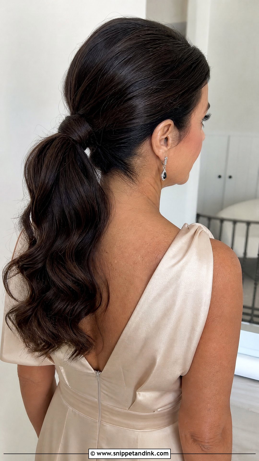 Mother Of The Bride Elegant Ponytail - Snippet and Ink - 20 Mother of the Bride Hairstyles