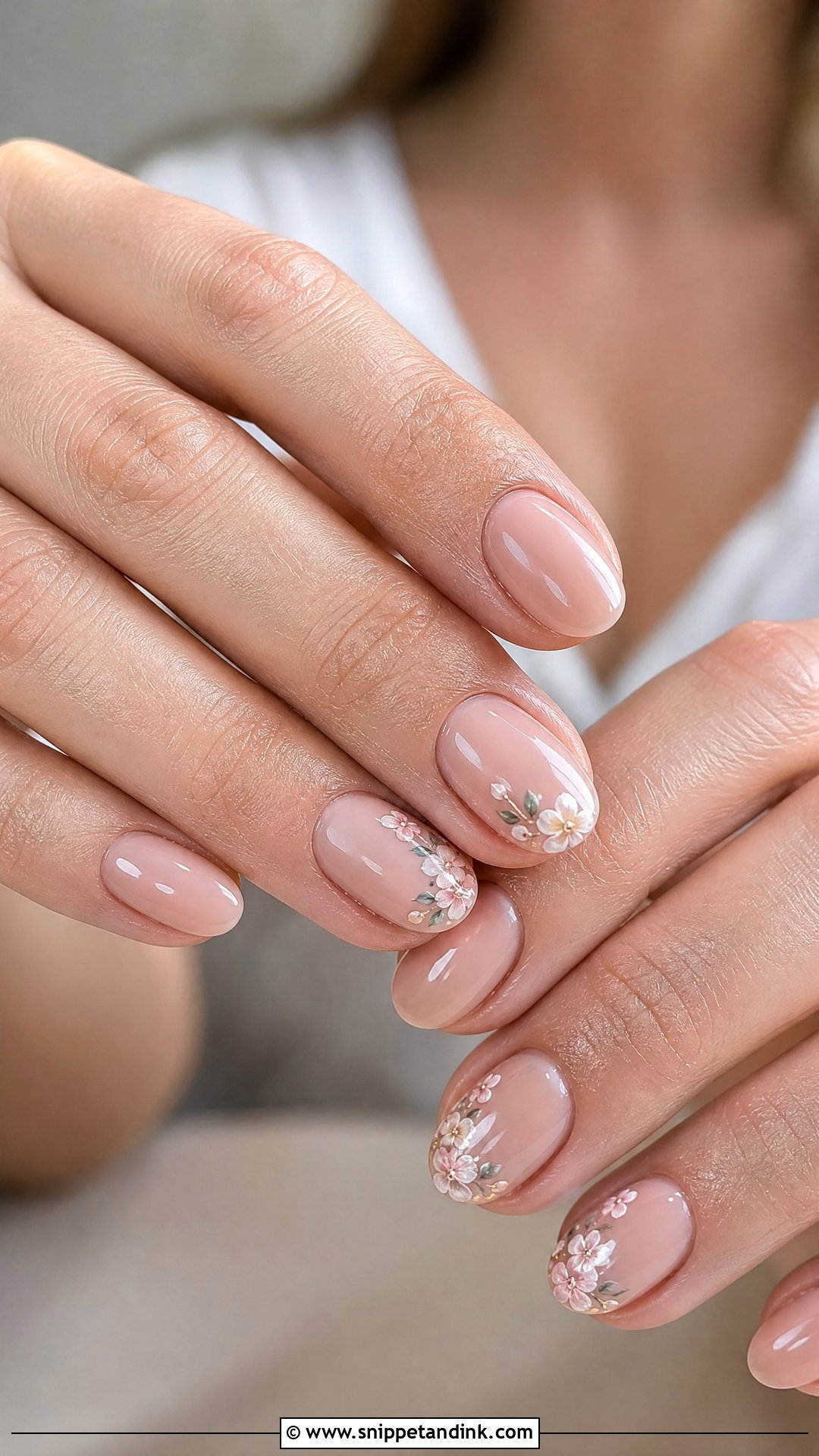 Mother Of The Bride Floral Nails - Snippet and Ink - 25 Mother of the Bride Nails