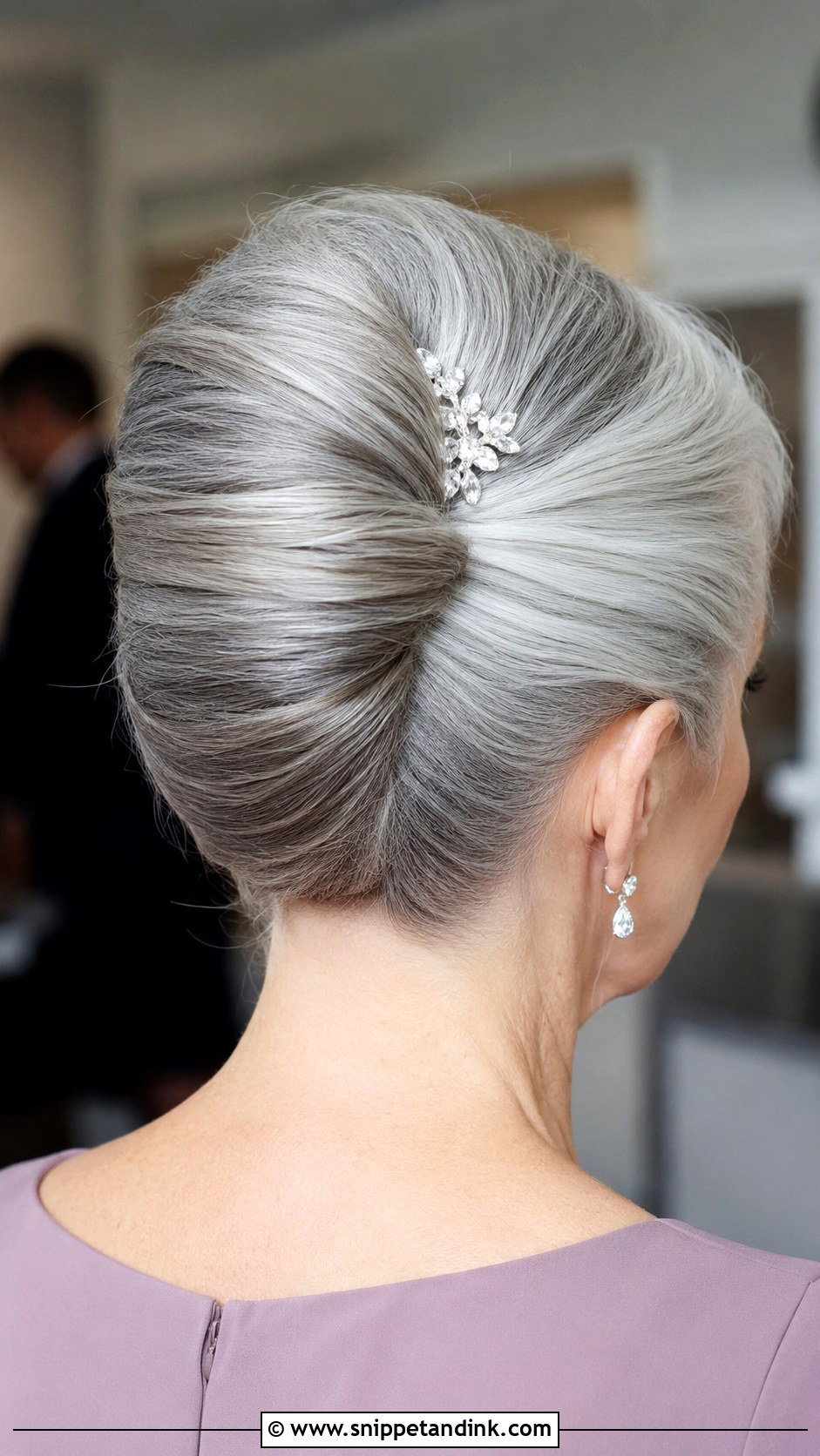 Mother Of The Bride French Twist - Snippet and Ink - 15 Updo Hairstyles for Mother of the Bride