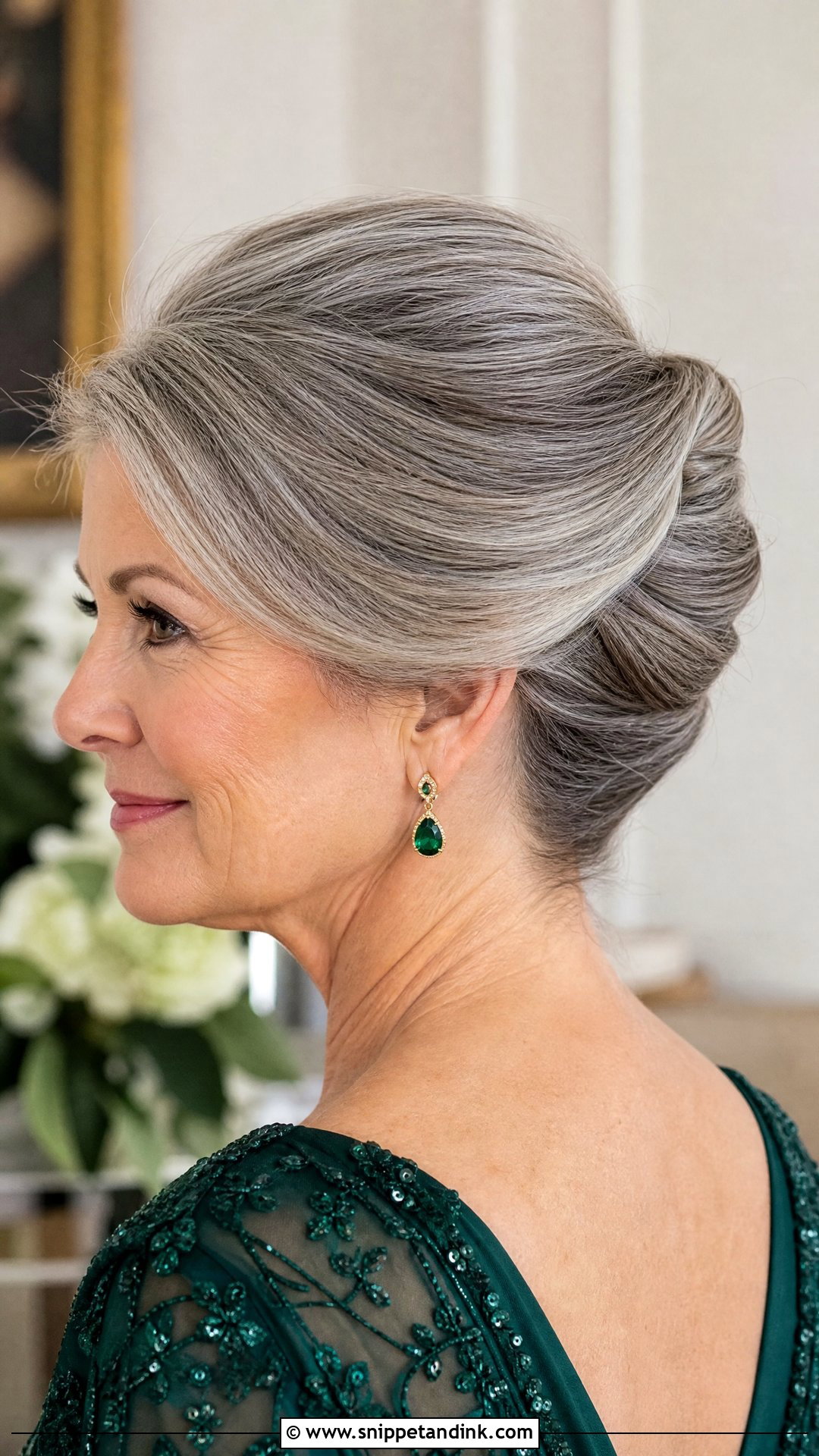 Mother Of The Bride French Twist - Snippet and Ink - 20 Mother of Bride Updo Hairstyles