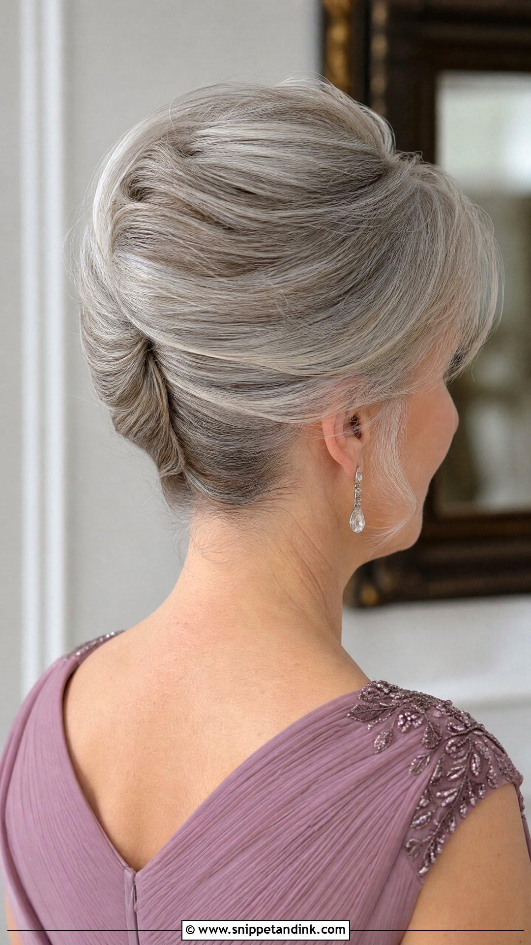 Mother Of The Bride French Twist - Snippet and Ink - 20 Updos for Mother of the Bride