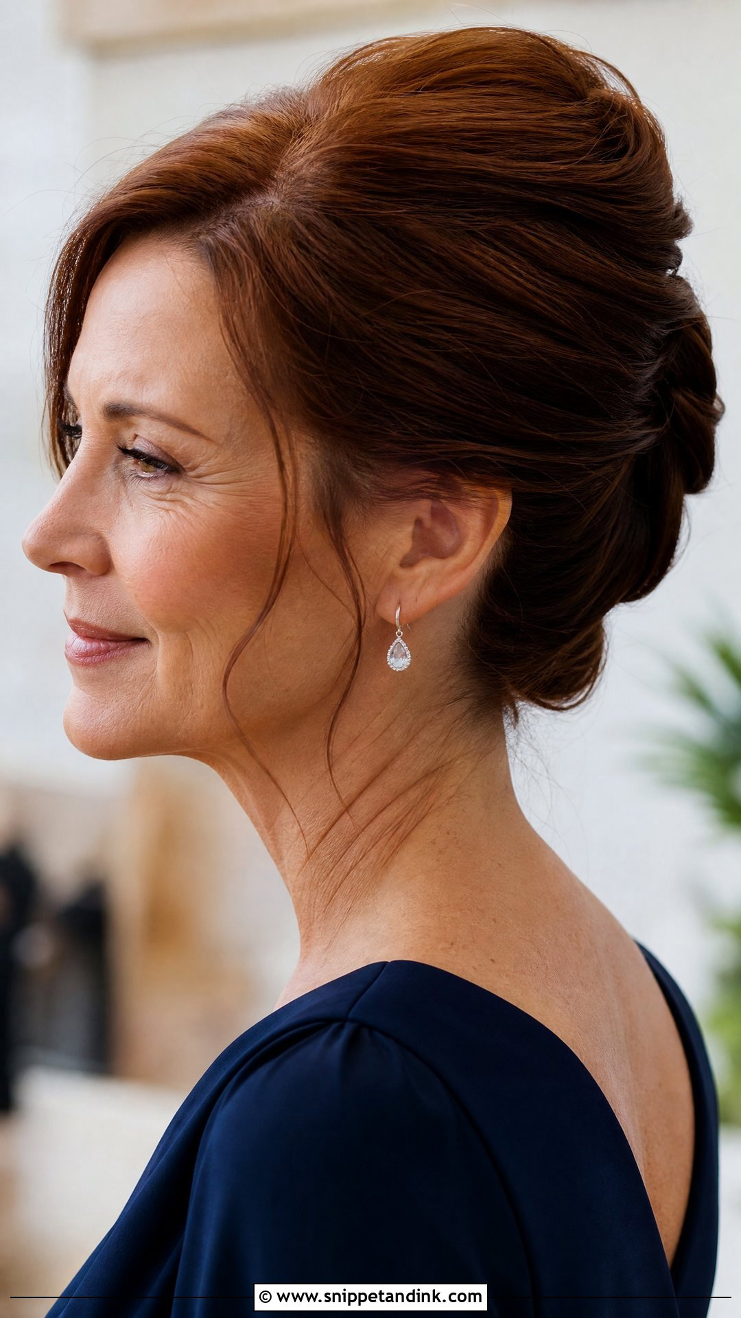 Mother Of The Bride French Twist - Snippet and Ink - 15 Bridal Mom Hairstyles