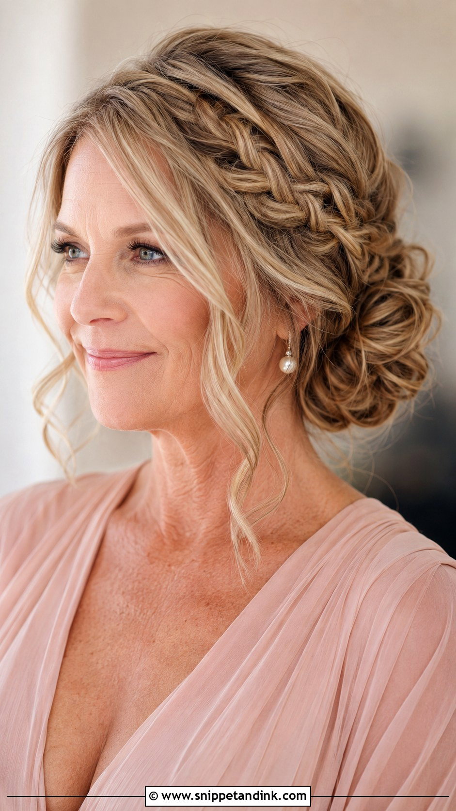 Mother Of The Bride Long Braided Updo - Snippet and Ink - 15 Mother of the Bride Long Hair Hairstyles
