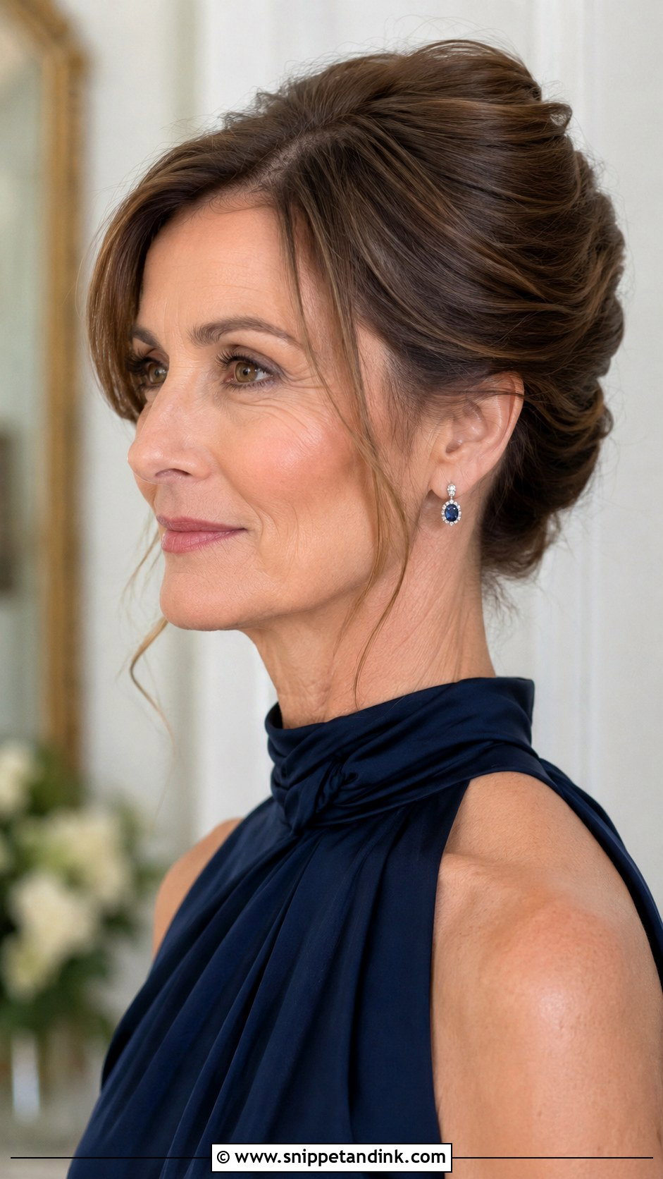 Mother Of The Bride Long French Twist - Snippet and Ink - 15 Mother of the Bride Long Hair Hairstyles