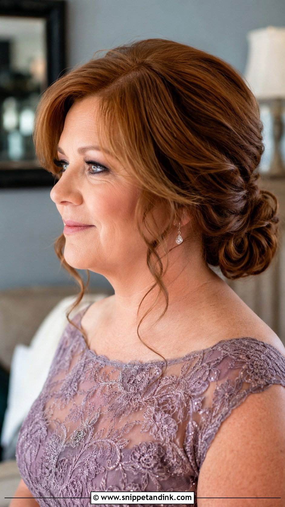 Mother Of The Bride Long Loose Curls - Snippet and Ink - 15 Mother of the Bride Long Hair Hairstyles