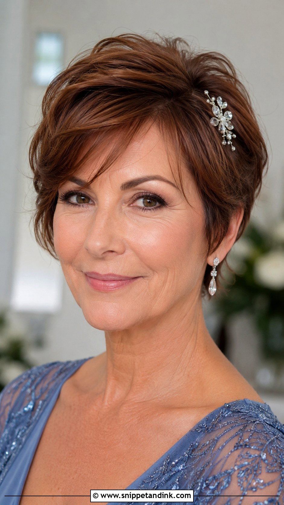 Mother Of The Bride Long Pixie - Snippet and Ink - 15 Mother of Bride Short Hair Ideas