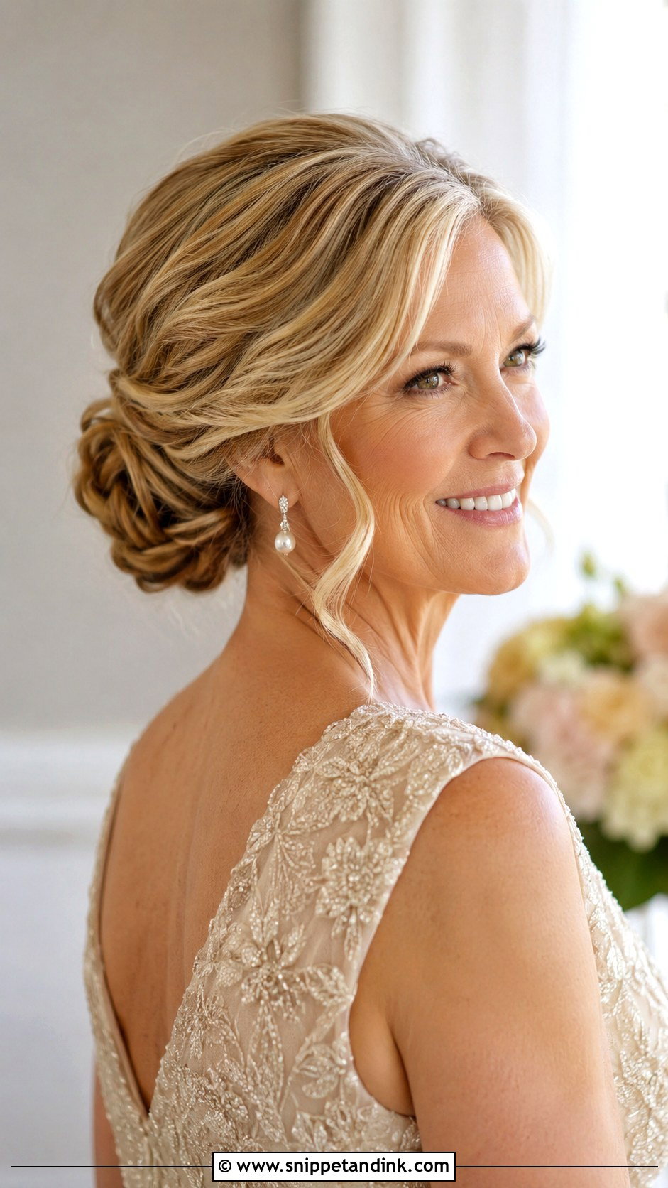 Mother Of The Bride Low Chignon - Snippet and Ink - 15 Hairstyles for Mother of Bride