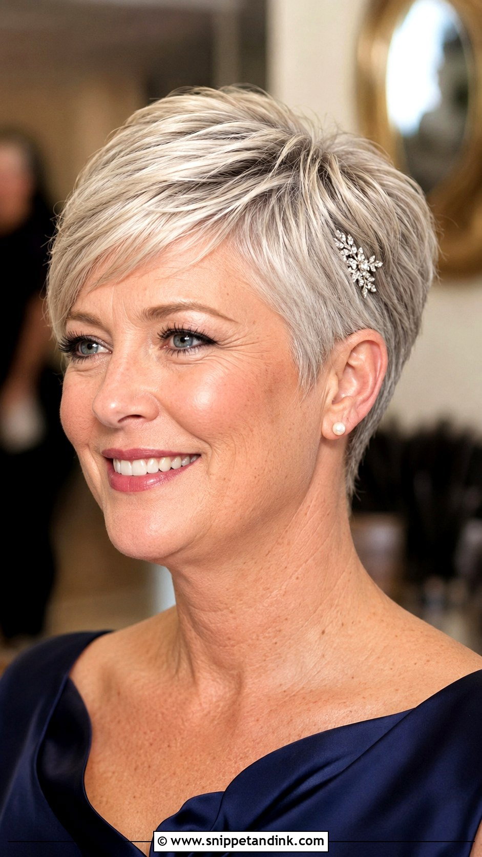 Mother Of The Bride Pixie Cut - Snippet and Ink - 15 Hair Mother of the Bride Ideas