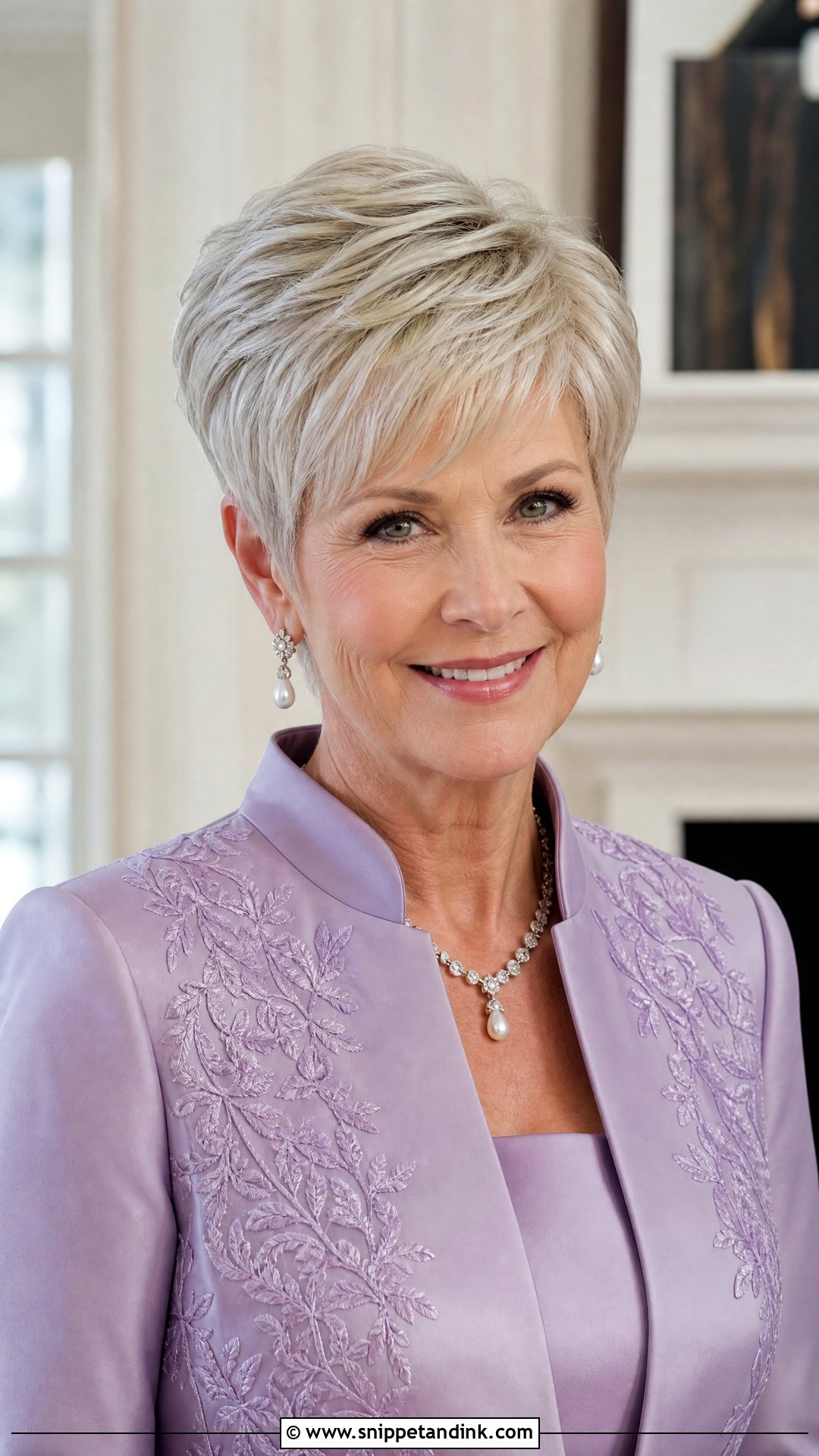 Mother Of The Bride Pixie Cut - Snippet and Ink - 20 Mother of the Bride Hairstyles