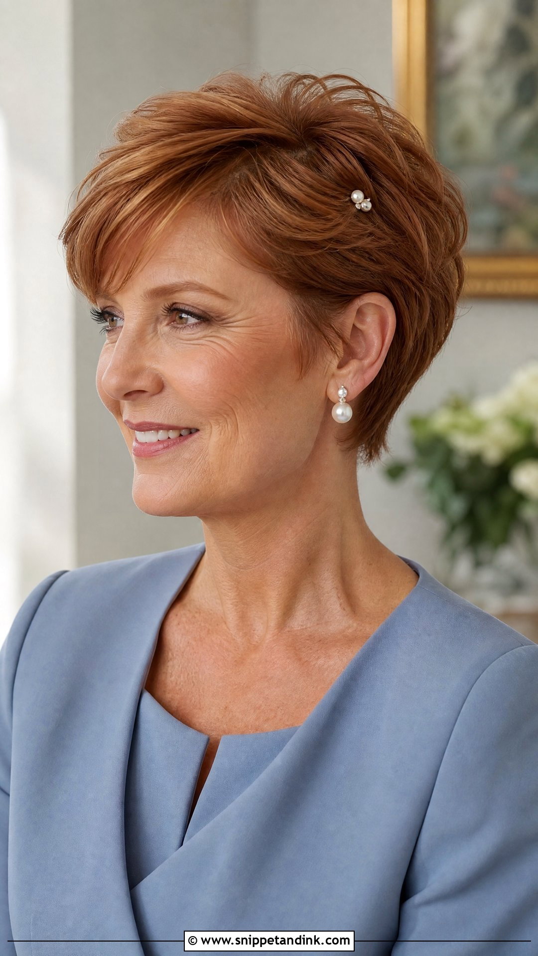 Mother Of The Bride Pixie Cut - Snippet and Ink - 15 Bridal Mom Hairstyles