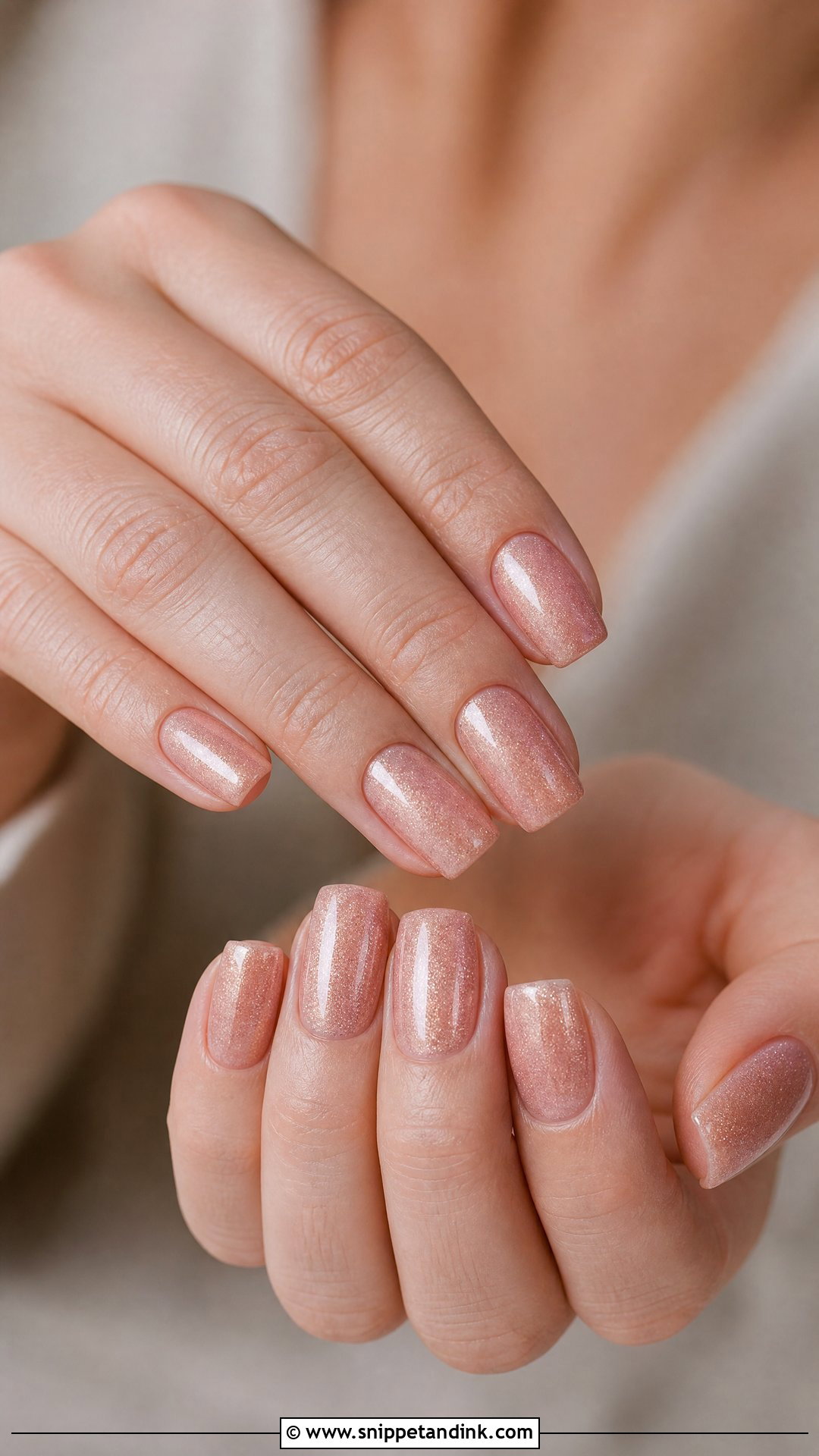 Mother Of The Bride Rose Gold Nails - Snippet and Ink - 25 Mother of the Bride Nails