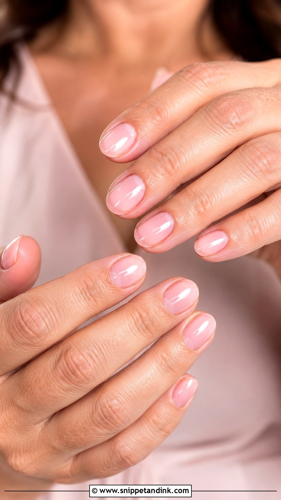 Mother Of The Bride Sheer Pink Nails - Snippet and Ink - 20 Mother of the Bride Nails Ideas Mom