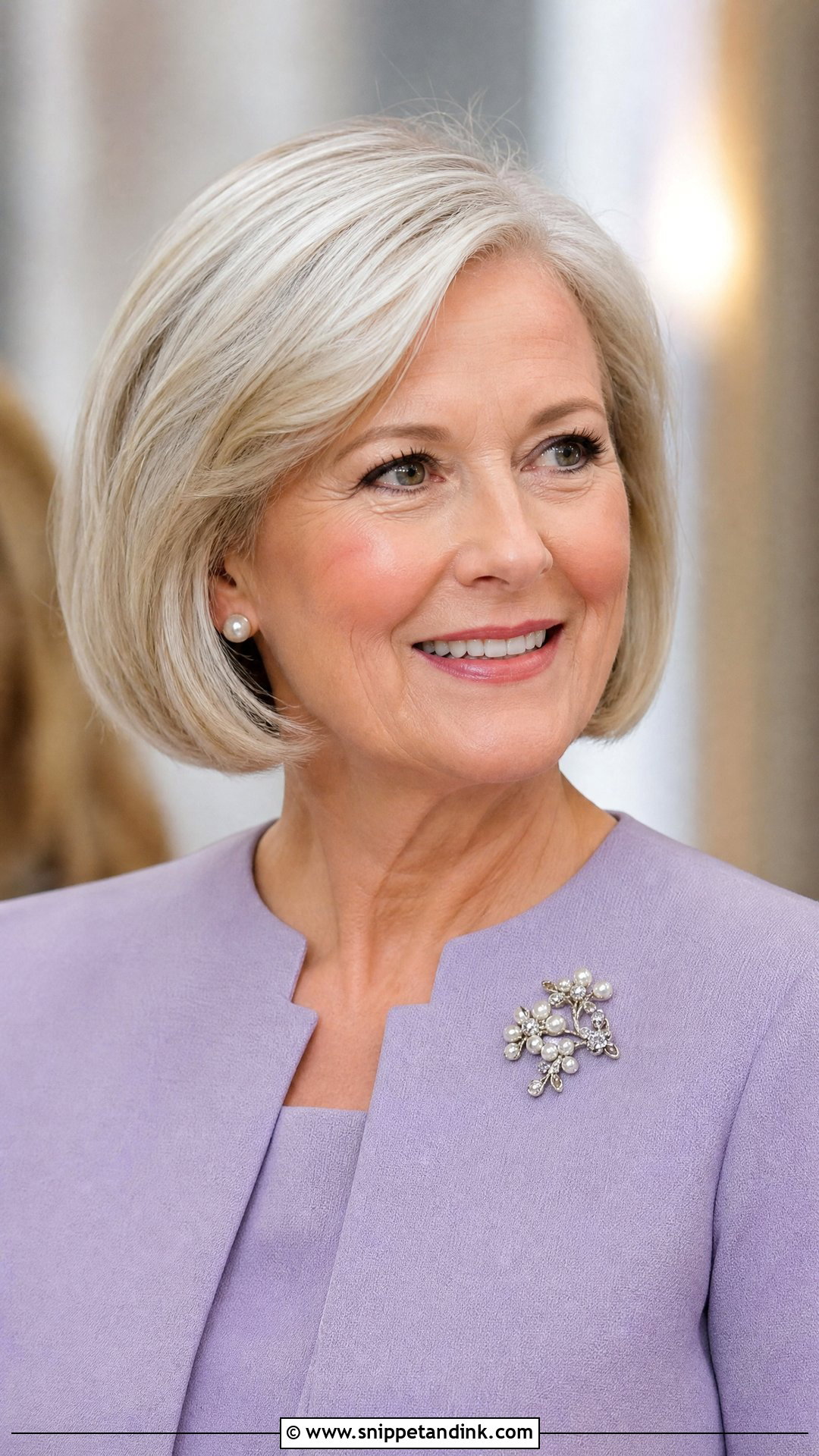 Mother Of The Bride Short Bob Hair - Snippet and Ink - 15 Bridal Mom Hairstyles