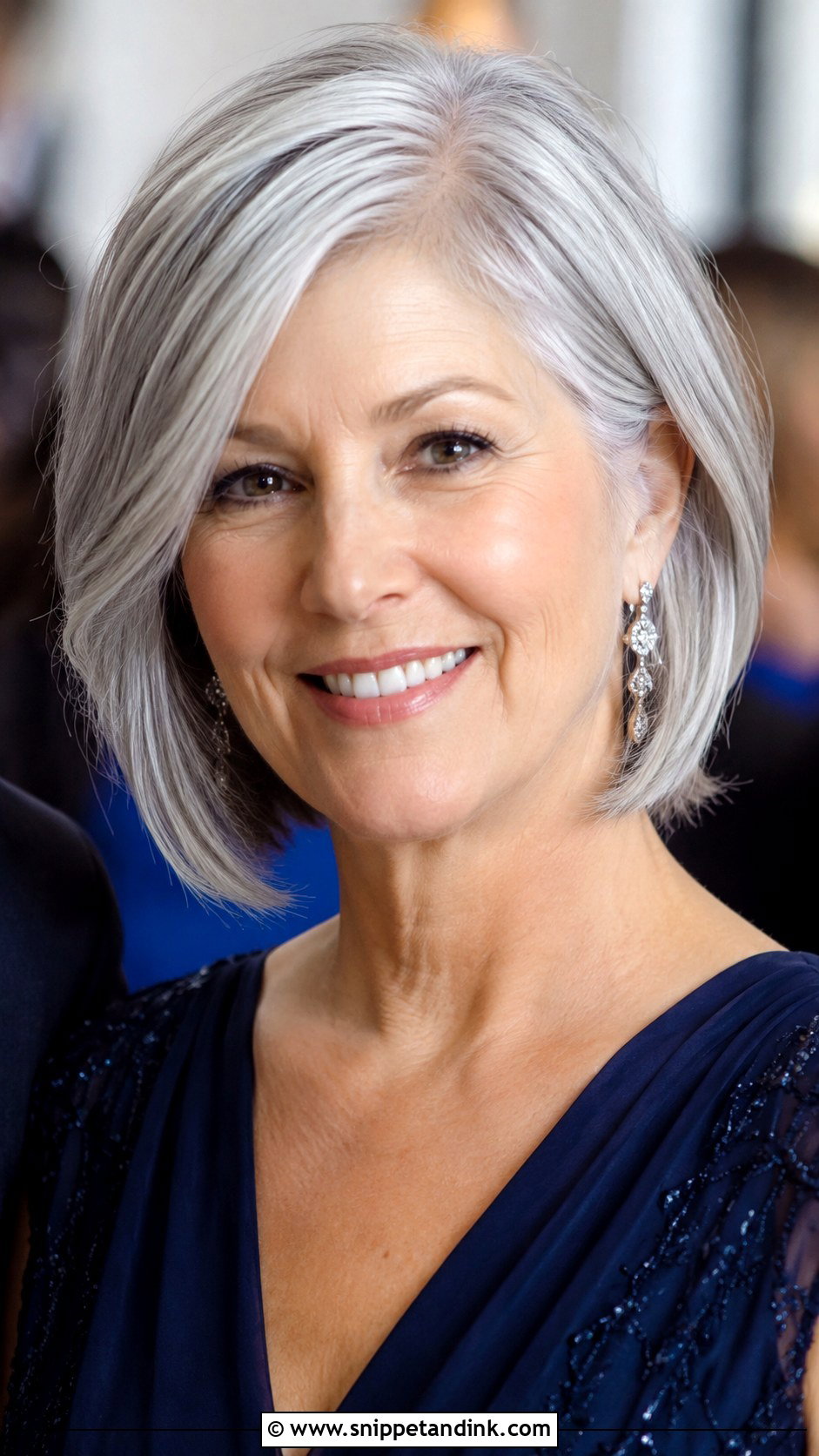 Mother Of The Bride Short Gray Hair - Snippet and Ink - 15 Mother of Bride Short Hair Ideas