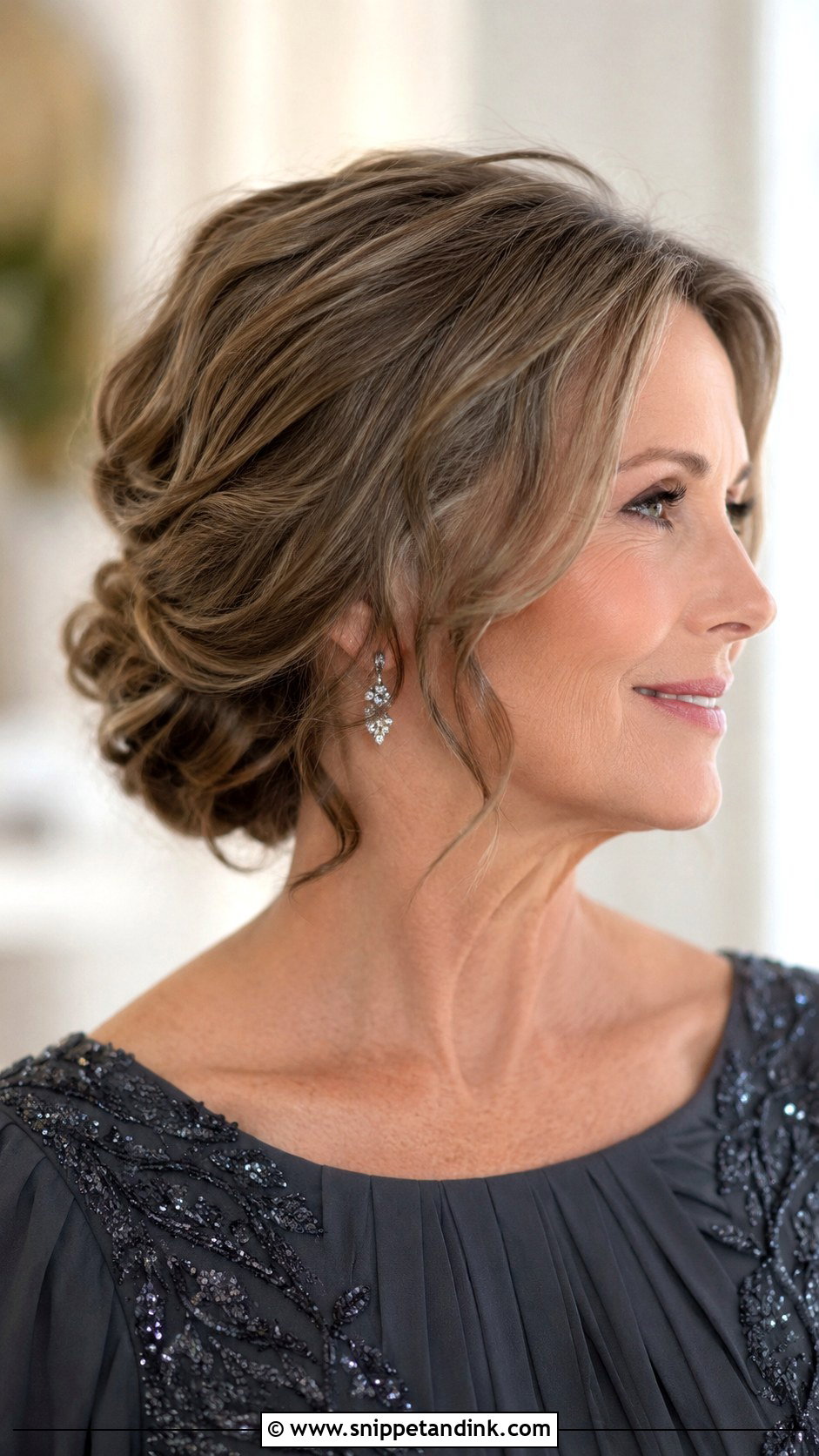 Mother Of The Bride Short Hair Updo - Snippet and Ink - 15 Mother of Bride Short Hair Ideas