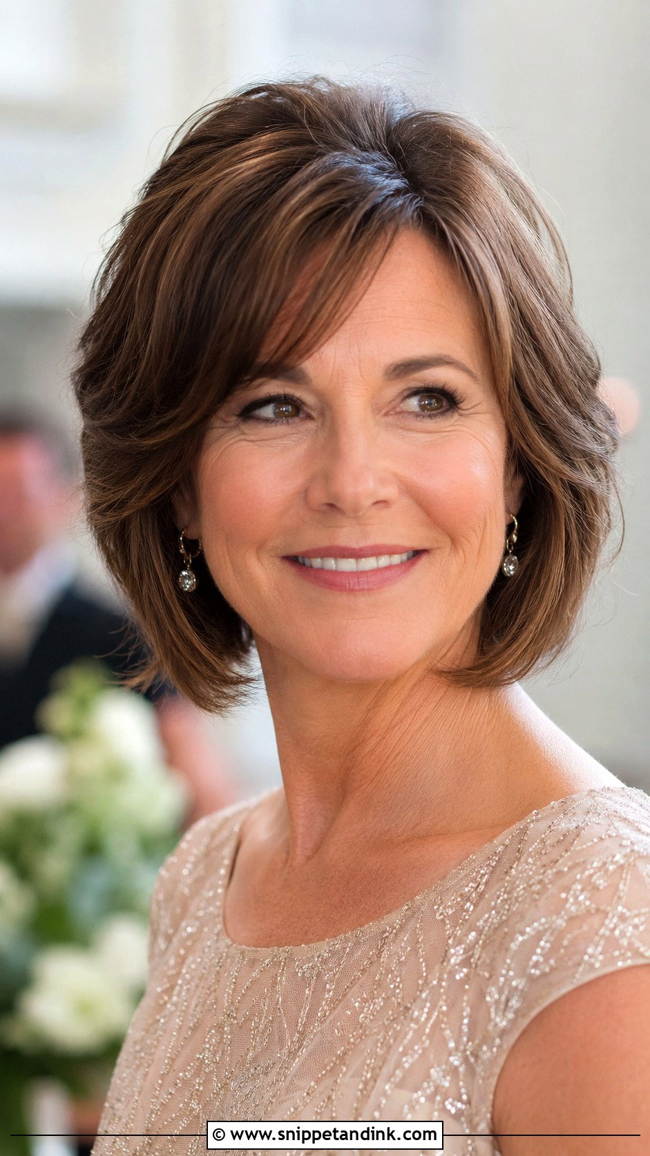 Mother Of The Bride Short Layered Bob - Snippet and Ink - 15 Mother of Bride Hairstyles Short Hair