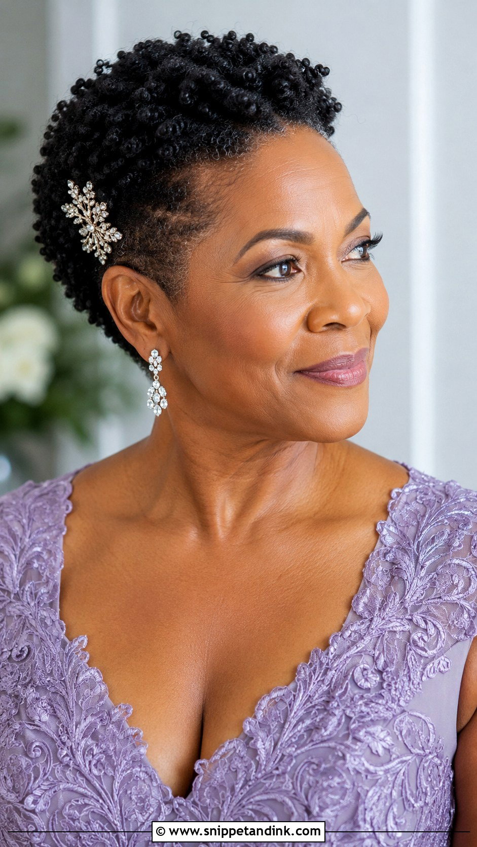 Mother Of The Bride Short Natural Hair - Snippet and Ink - 15 Mother of the Bride Hair Black Women Ideas
