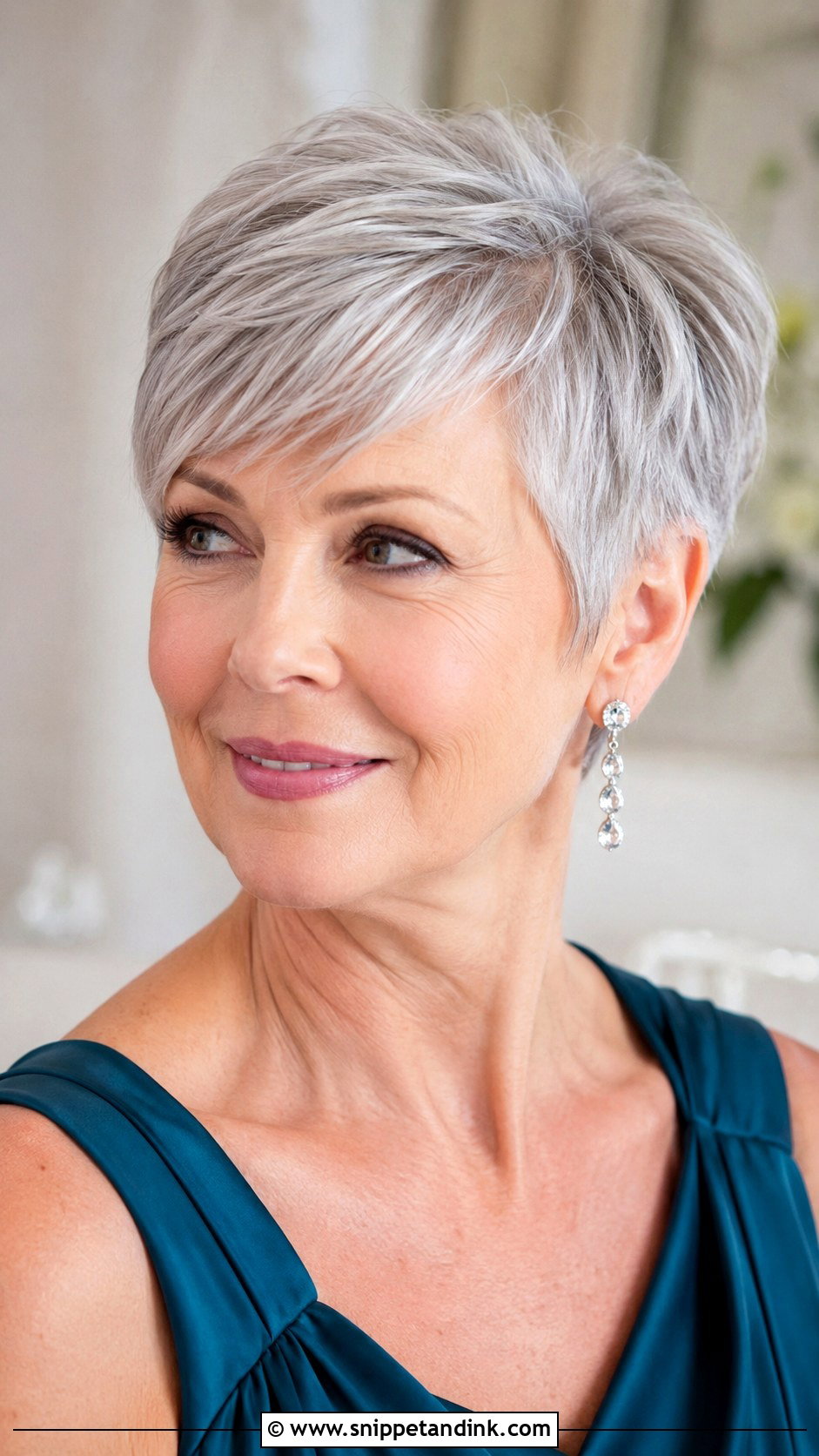 Mother Of The Bride Short Pixie Hair - Snippet and Ink - 15 Hairstyles for Mom of the Bride