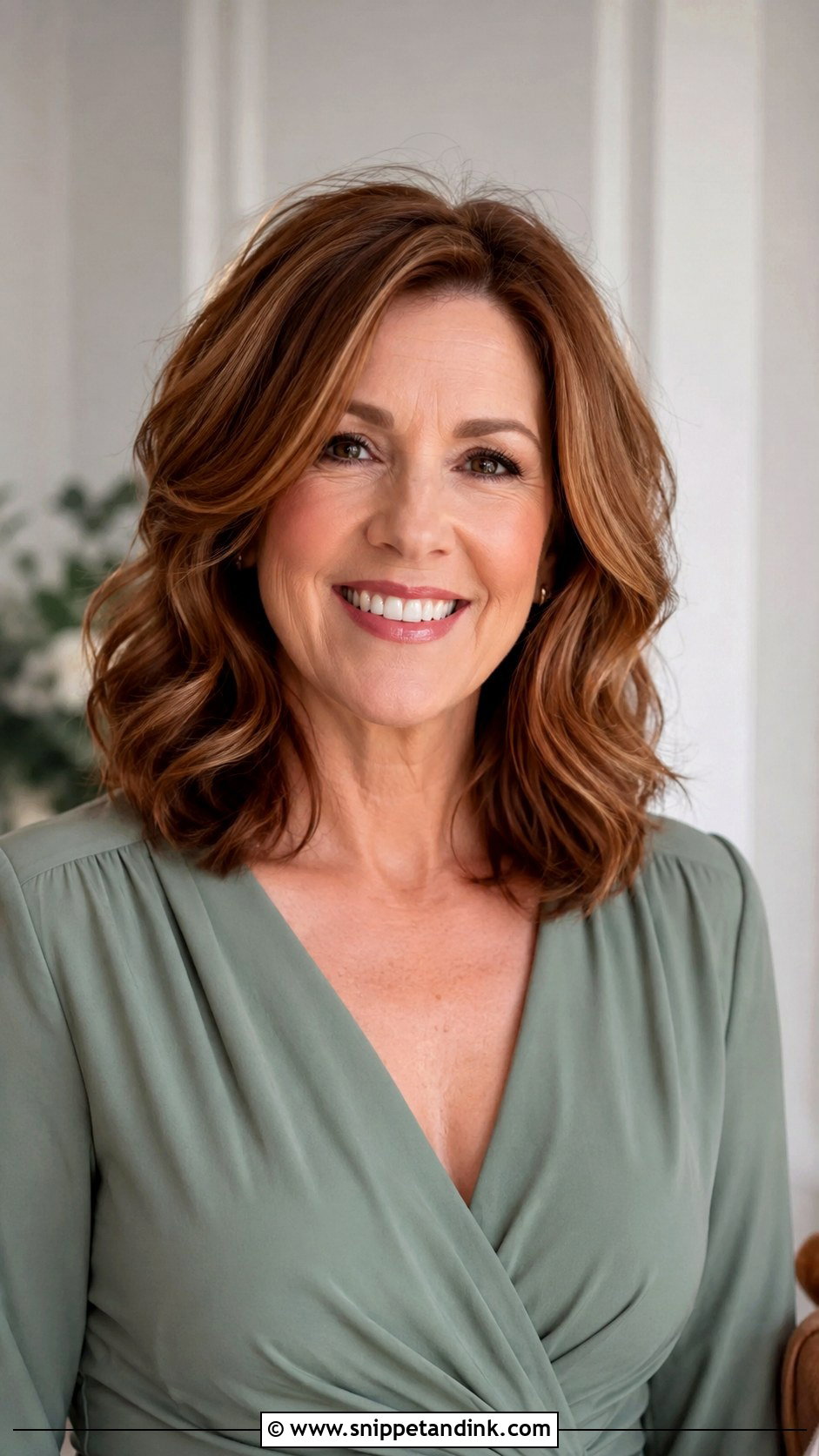 Mother Of The Bride Shoulder Length Waves - Snippet and Ink - 15 Hair Mother of the Bride Ideas