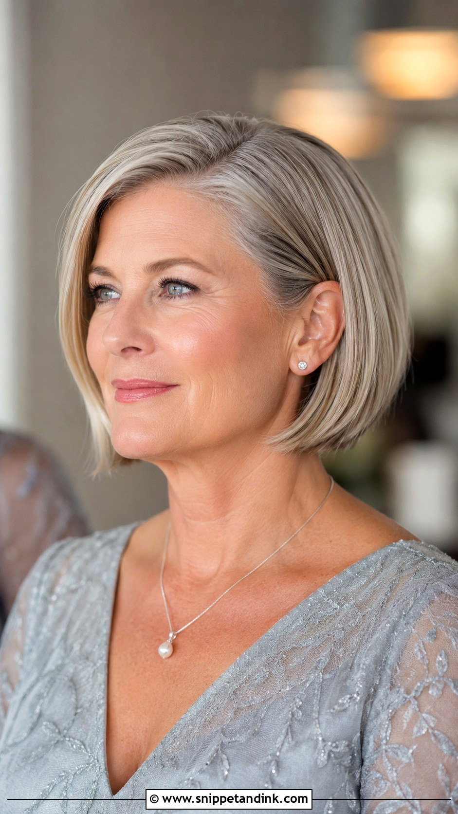 Mother Of The Bride Sleek Bob - Snippet and Ink - 15 Hair Mother of the Bride Ideas