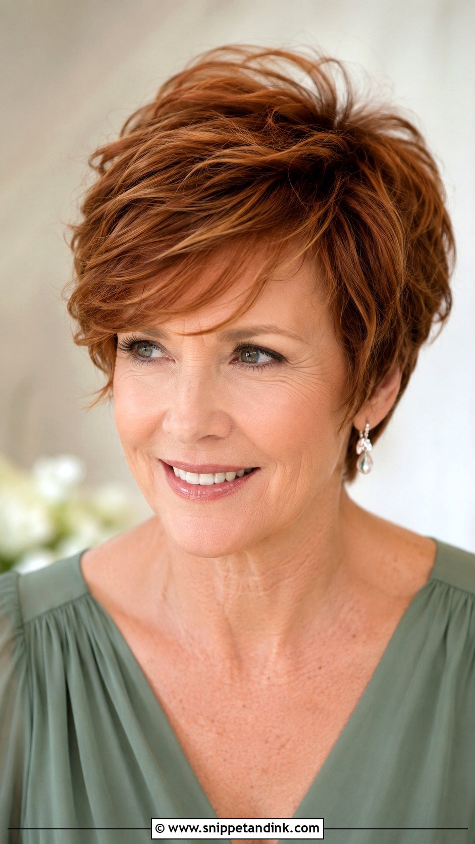Mother Of The Bride Textured Pixie - Snippet and Ink - 15 Mother of Bride Hairstyles Short Hair