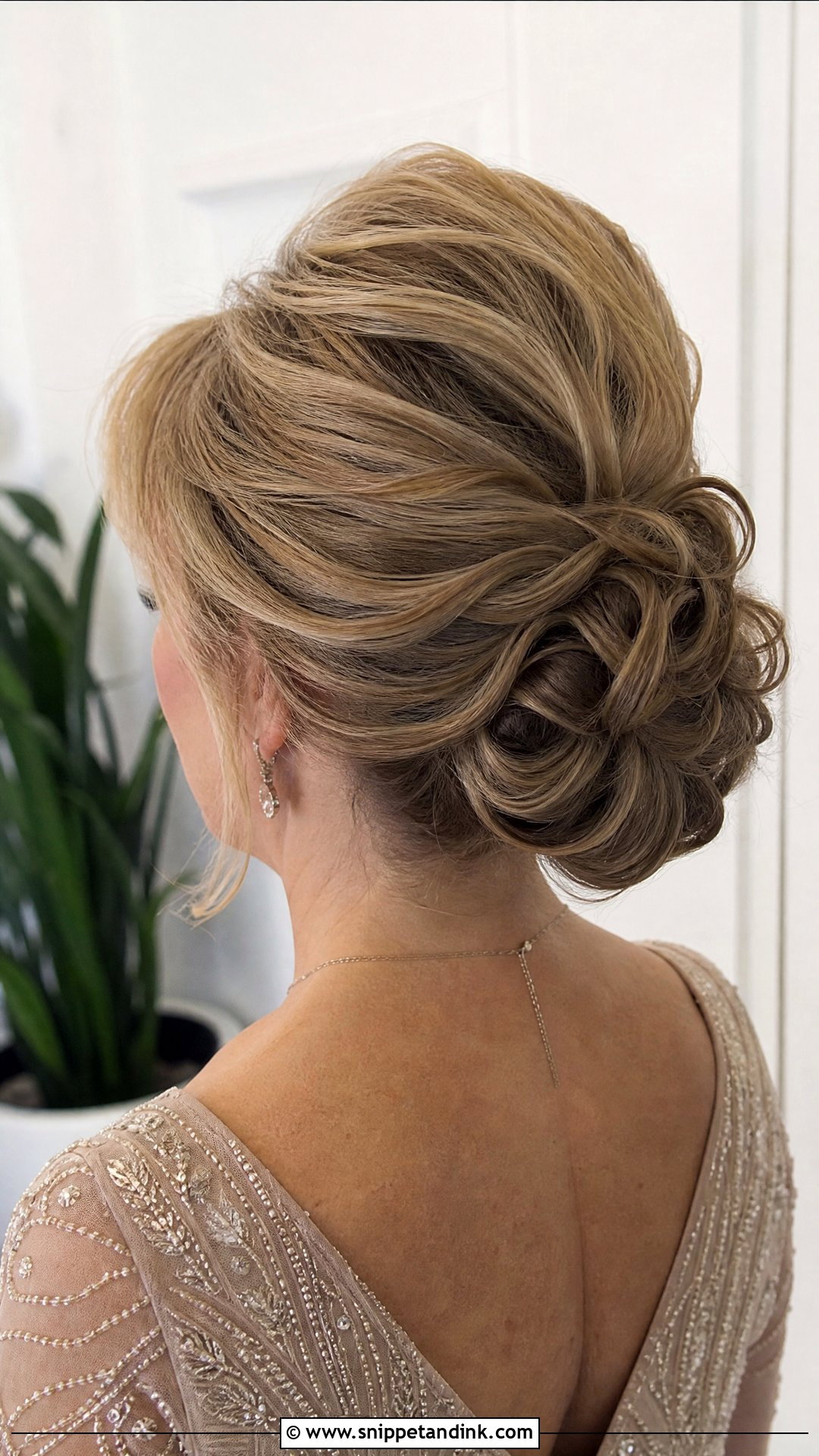Mother Of The Bride Updo For Long Hair - Snippet and Ink - 20 Mother of Bride Updo Hairstyles