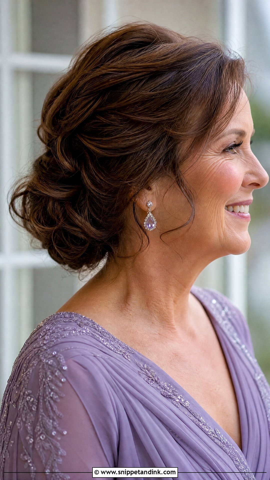Mother Of The Bride Updo For Medium Hair - Snippet and Ink - 20 Mother of Bride Updo Hairstyles