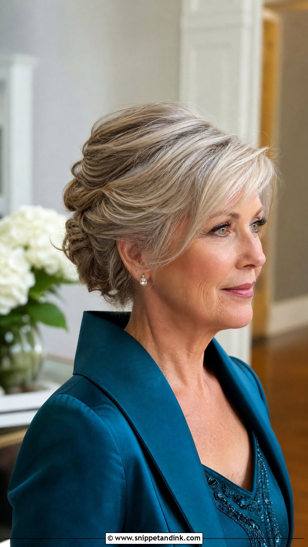 Mother Of The Bride Updo For Short Hair - Snippet and Ink - 20 Updos for Mother of the Bride