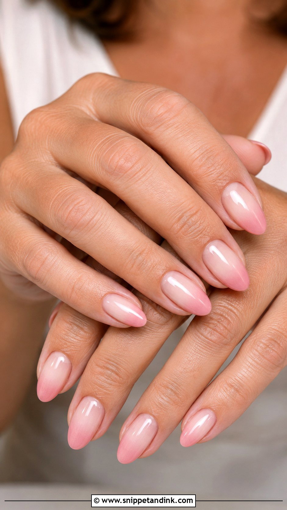 Mother Of The Groom Blush Ombre Nails - Snippet and Ink - 20 Mother of the Groom Nails Ideas