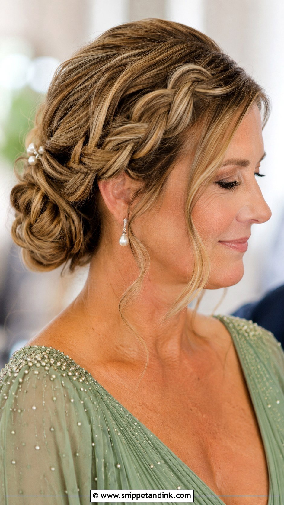 Mother Of The Groom Braided Updo - Snippet and Ink - 15 Hair for Mother of the Groom Ideas