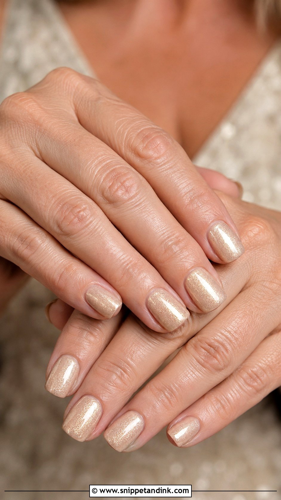 Mother Of The Groom Champagne Nails - Snippet and Ink - 20 Mother of the Groom Nails Ideas