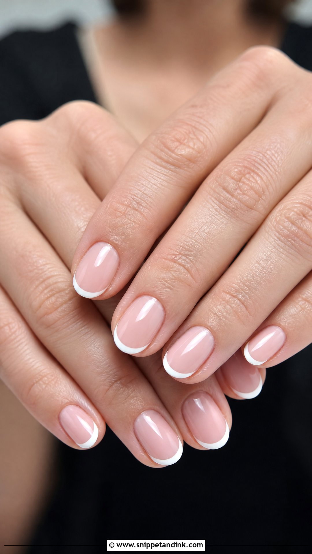 Mother Of The Groom French Tip Nails - Snippet and Ink - 25 Mother of the Groom Nails