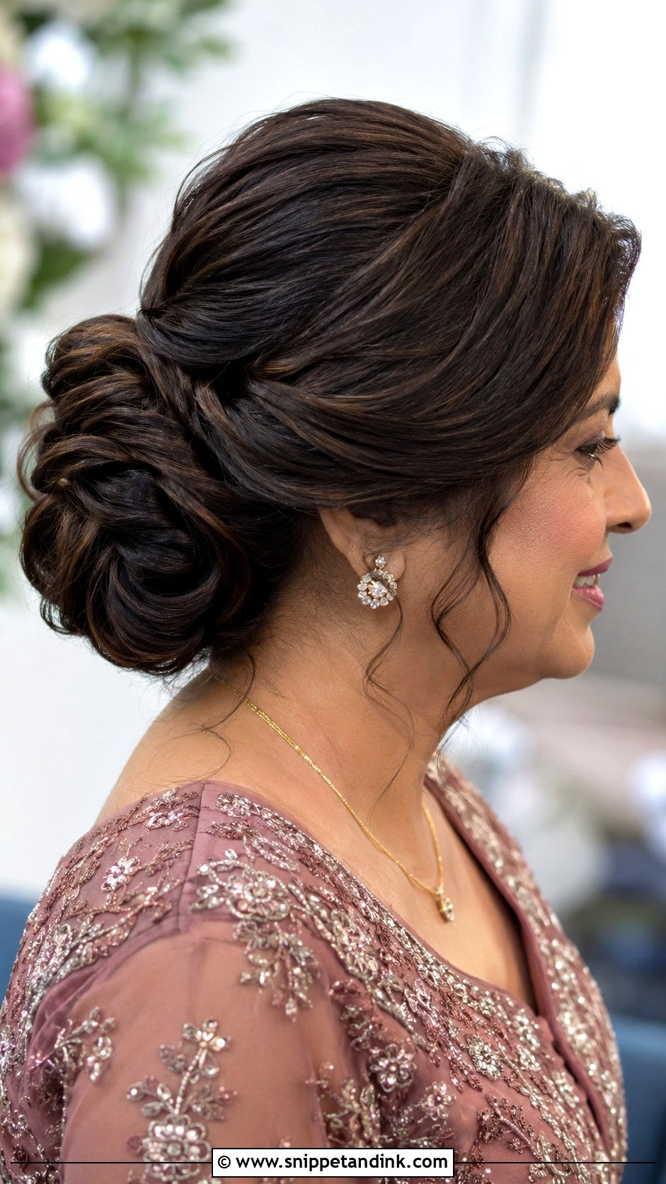 Mother Of The Groom Long Hair Updo - Snippet and Ink - 15 Mother of the Groom Wedding Hairstyles