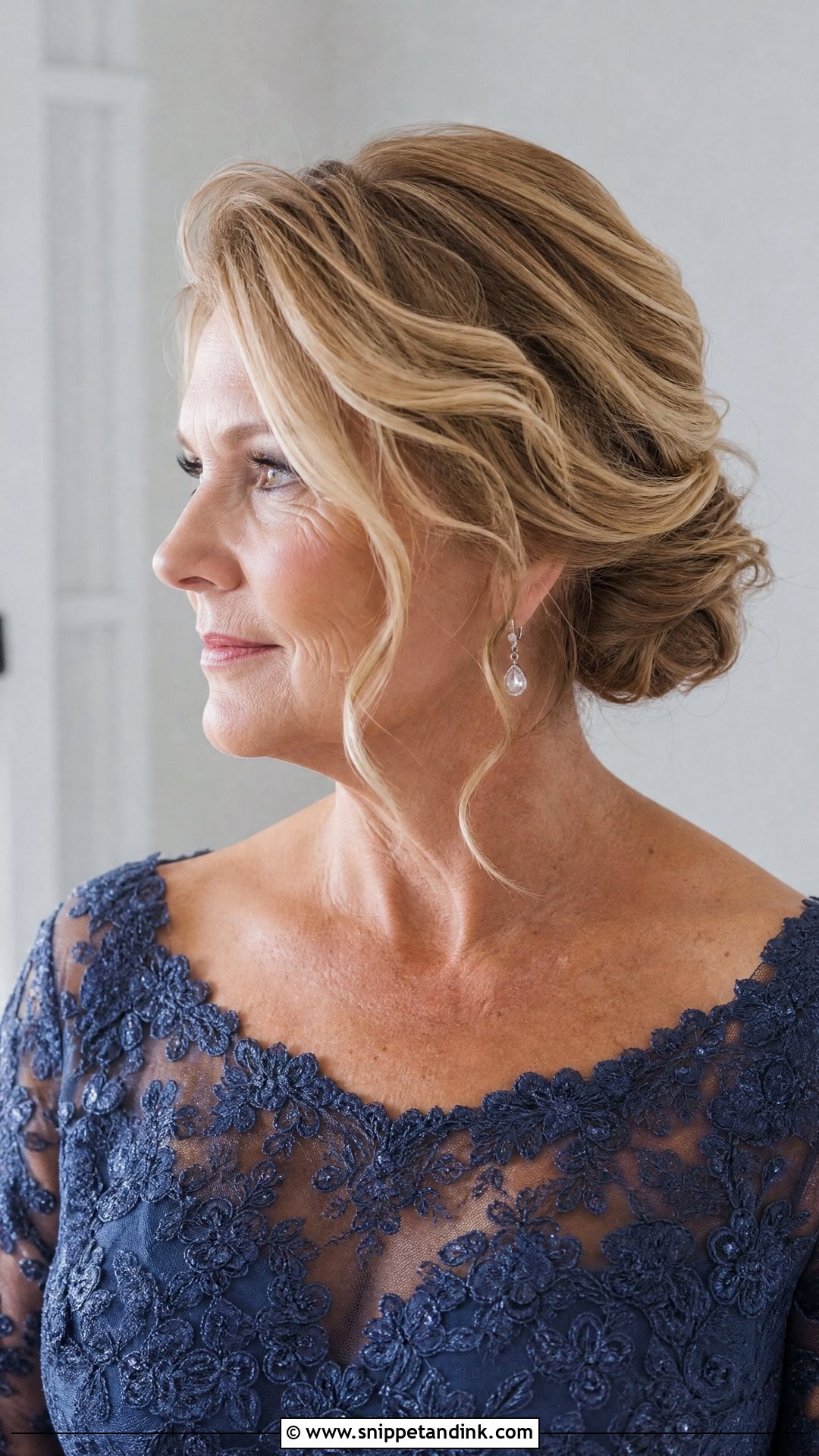 Mother Of The Groom Medium Length Updo - Snippet and Ink - 20 Wedding Hair for Mother of the Groom Ideas