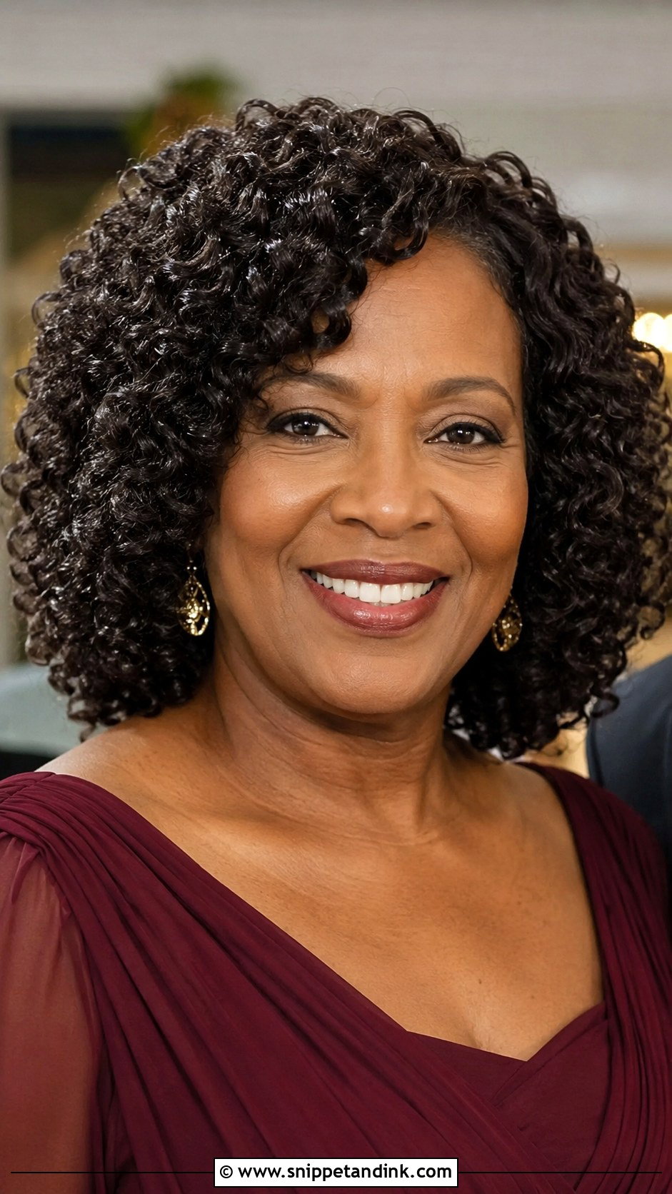 Mother Of The Groom Natural Curls - Snippet and Ink - 15 Mom of Groom Hairstyles