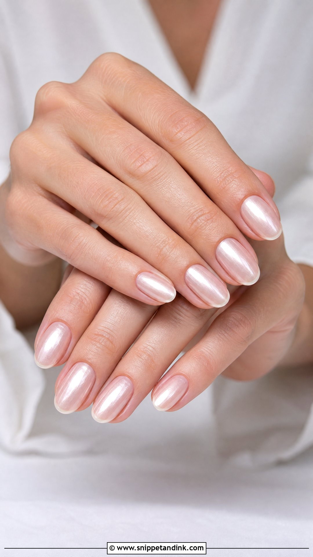 Mother Of The Groom Pearl Nails - Snippet and Ink - 25 Mother of the Groom Nails