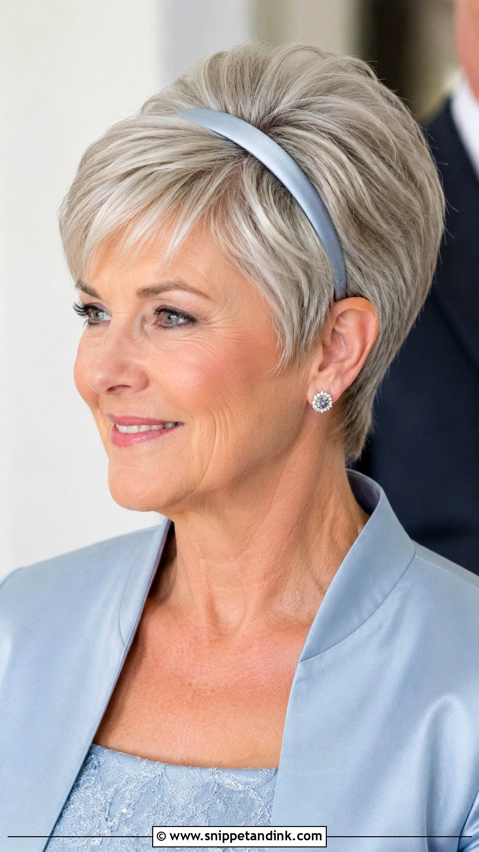 Mother Of The Groom Pixie Cut - Snippet and Ink - 15 Wedding Hair Mother of the Groom Ideas